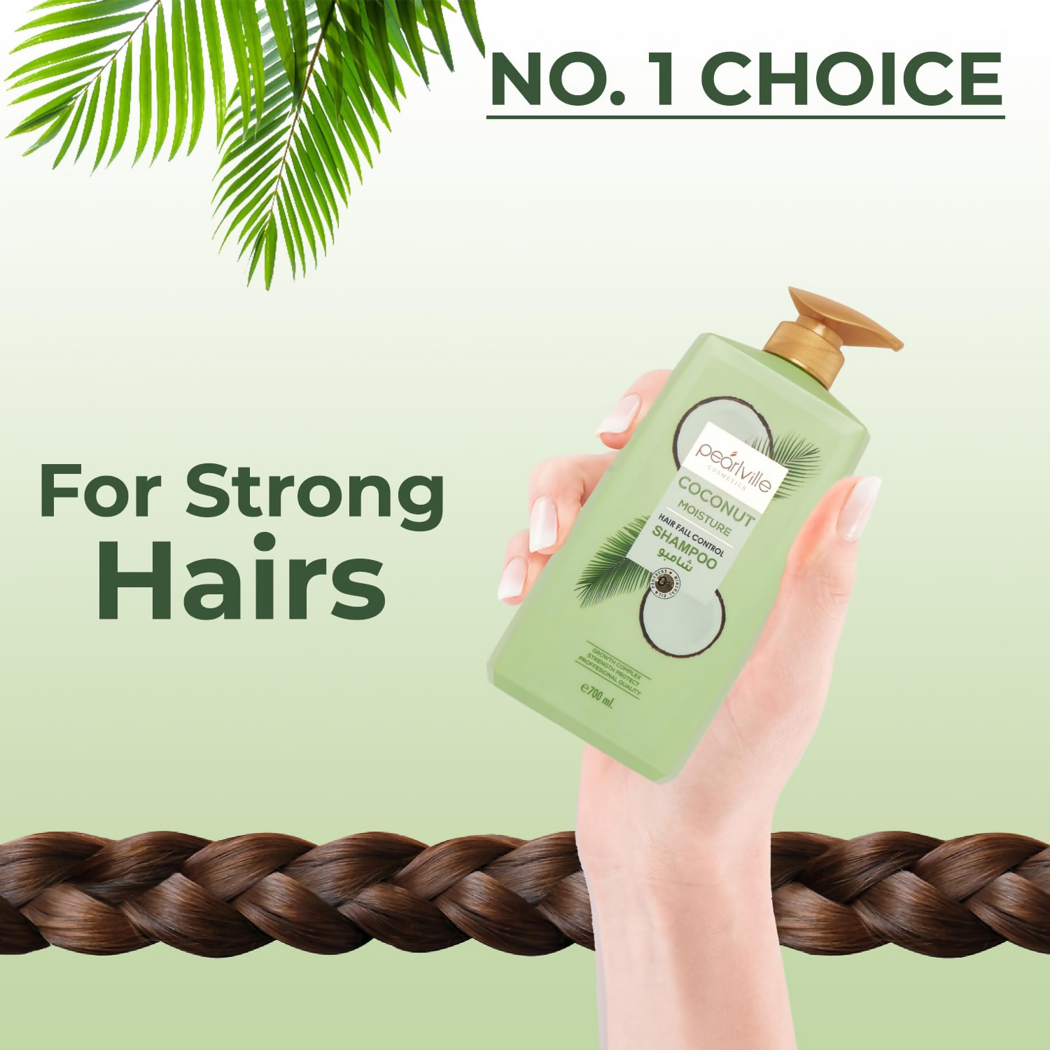 Pearlville Coconut Essential Shampoo | Grocsy