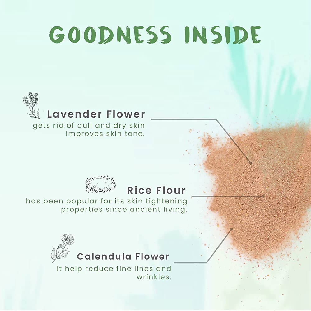 FOY Naturals Rice & Floral Mix Face Mask | Grocsy