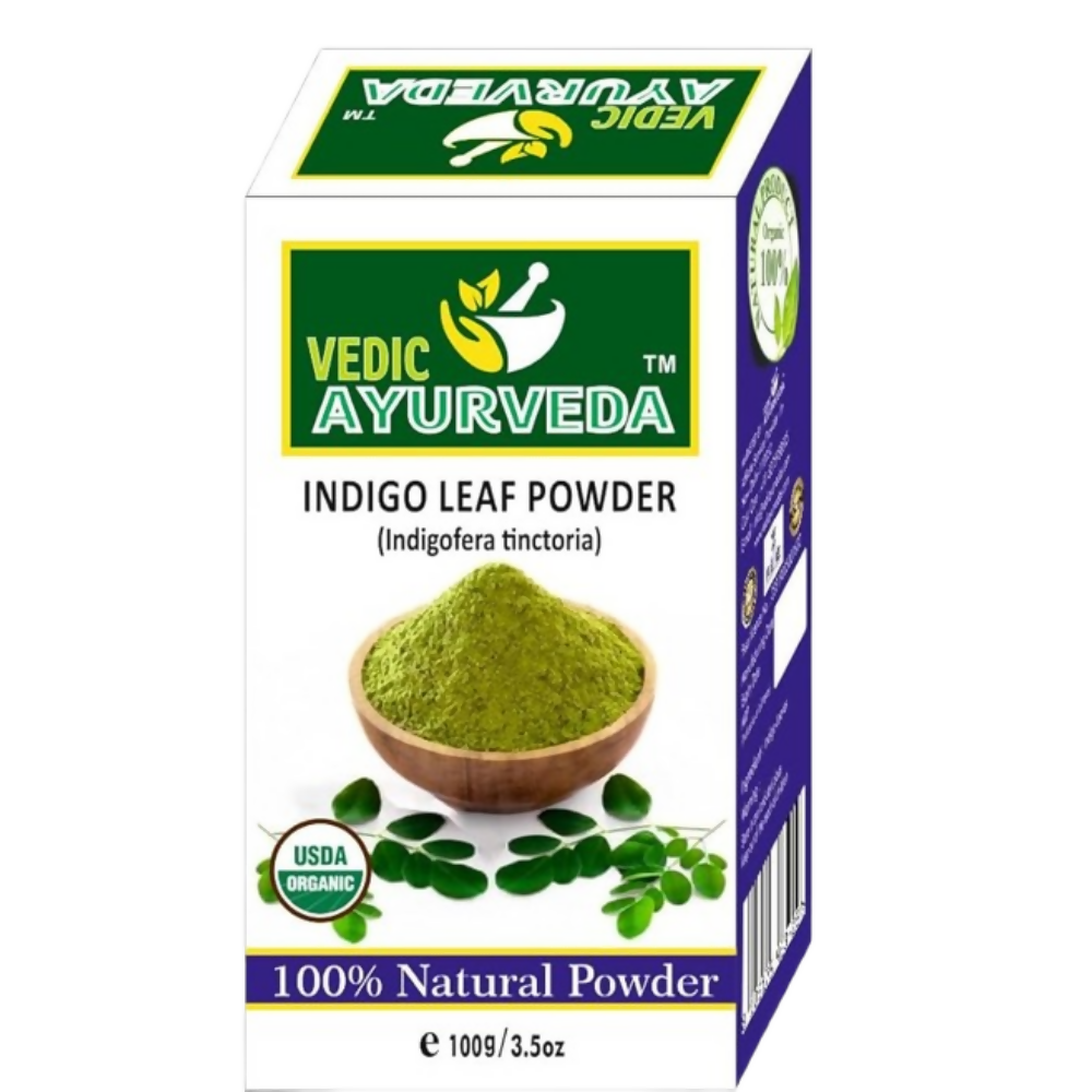 VedicAyurveda Indigo, Bhringraj, Hibiscus Powder | Grocsy