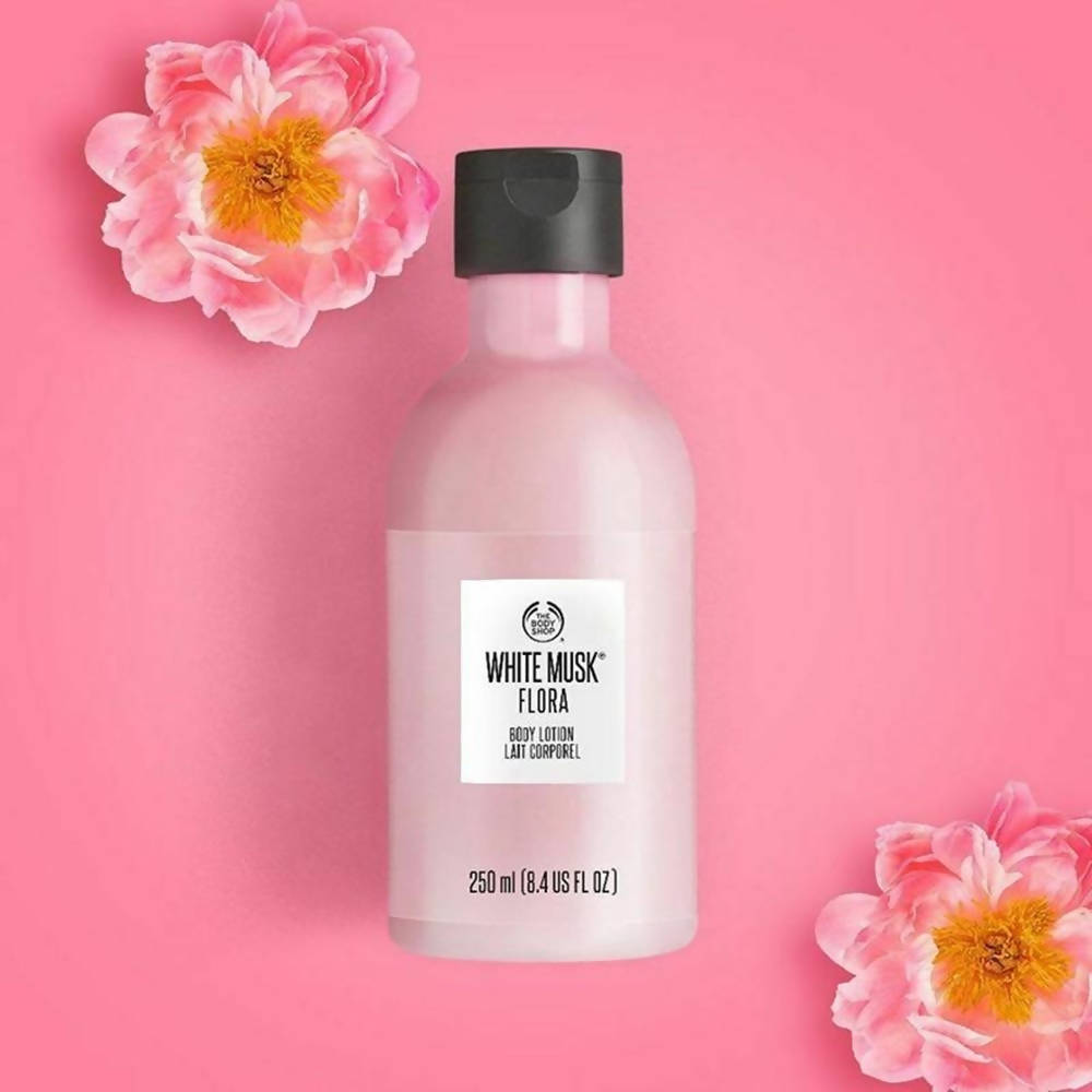 The Body Shop White Musk Flora Body Lotion | Grocsy