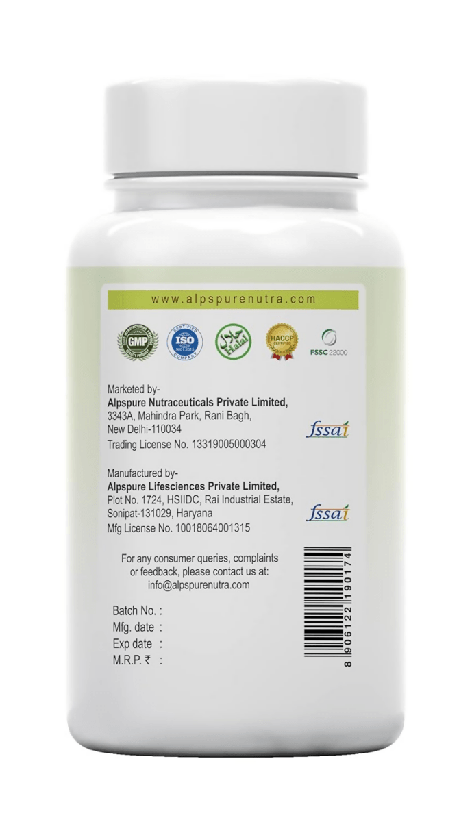 Alpspure Nutra Multivitamin Capsules | Grocsy