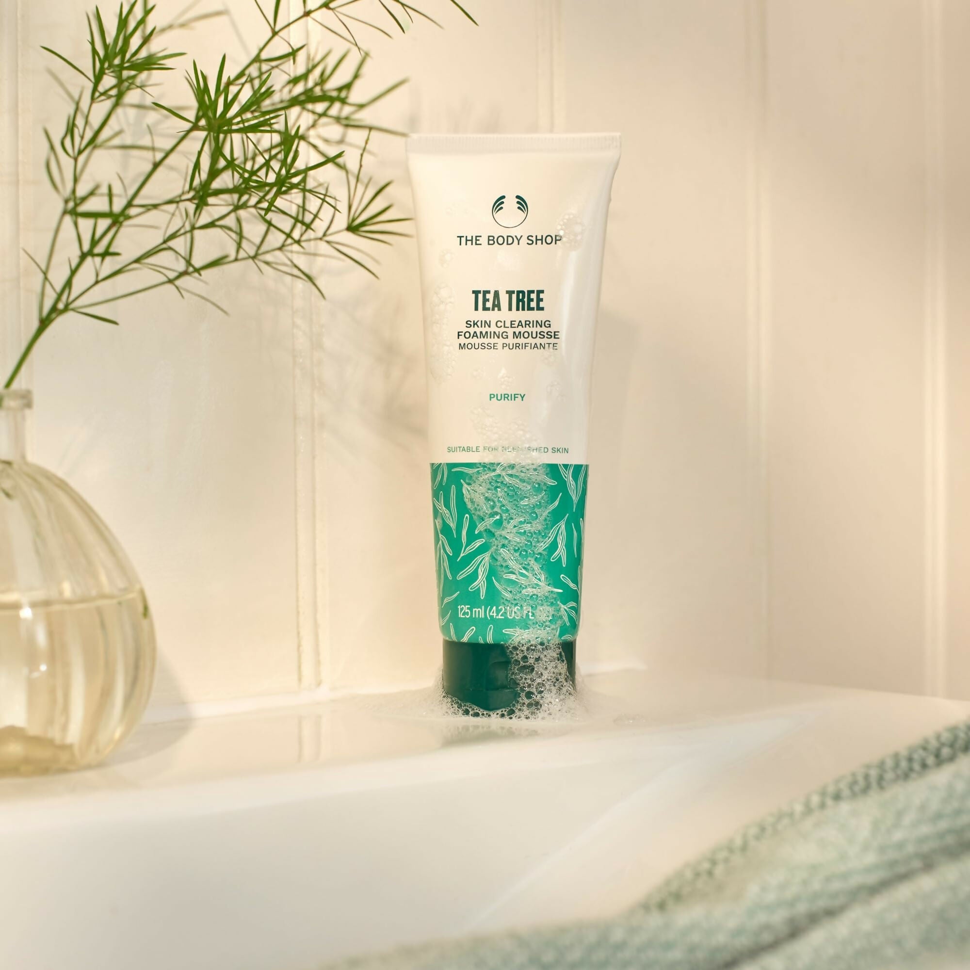 The Body Shop Tea Tree Skin Clearing Foaming Mousse | Grocsy
