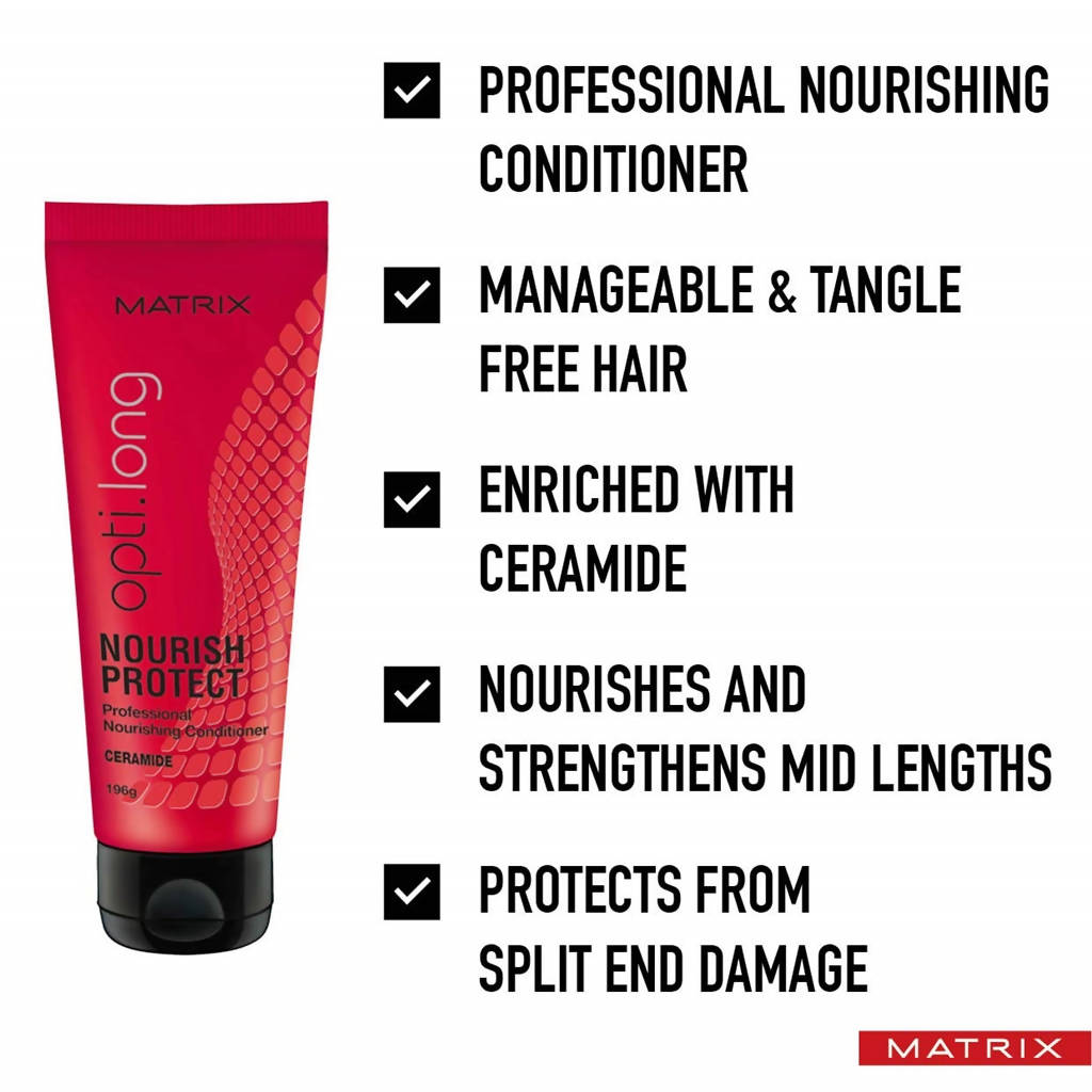 Matrix Opti Long Nourish Protect Nourishing Conditioner Ceramide | Grocsy