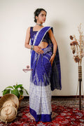 khanduapata Multicolor Kumbha Special Design Cotton Saree For Women | Grocsy