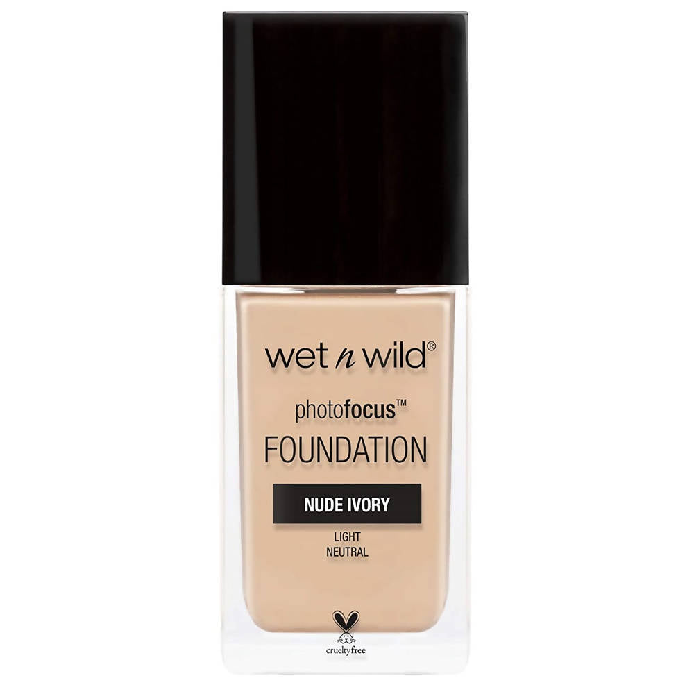 Wet n Wild Photo Focus Foundation - Nude Ivory Light Neutral | Grocsy