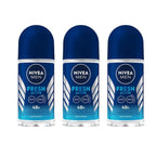 Nivea Men Fresh Active Deo Roll On 48 H Freshness | Grocsy