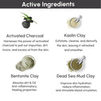 Bornfeel Anti Pollution Face Wash Enriched With Activated Charcoal | Grocsy