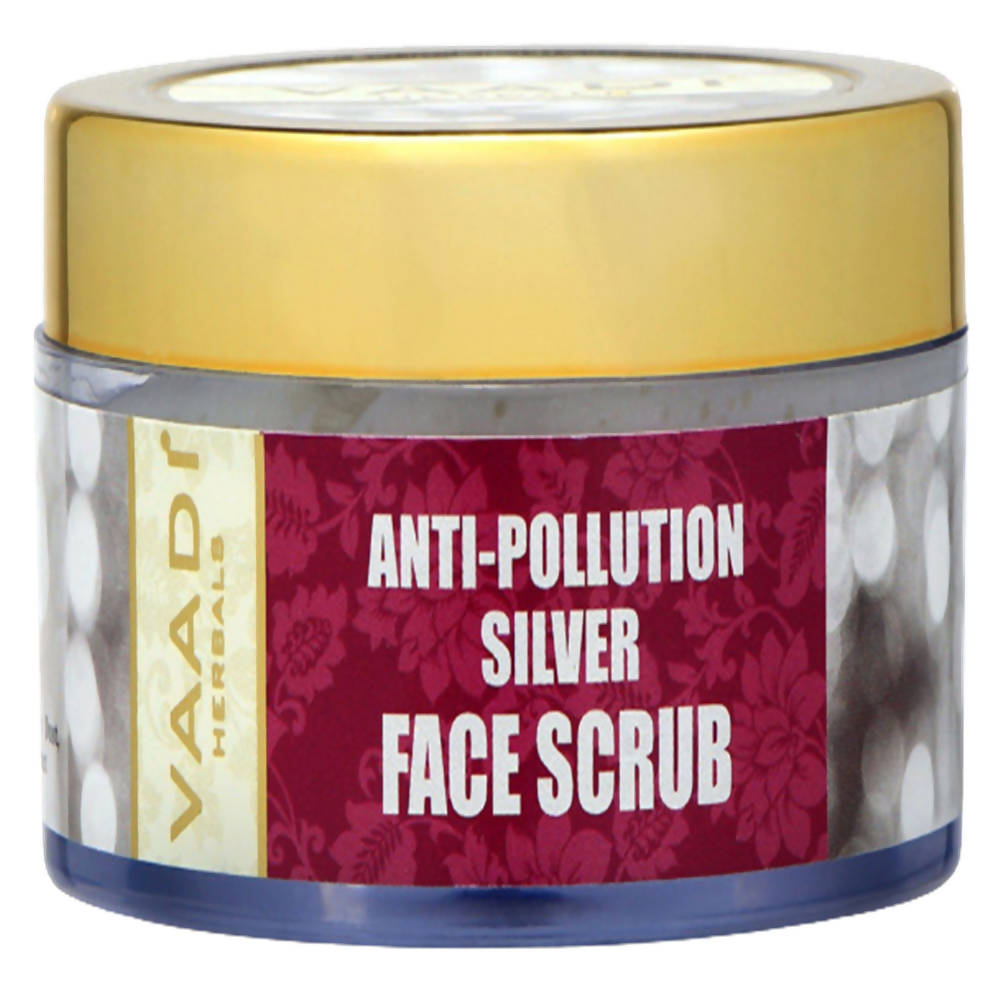 Vaadi Herbals Anti-Pollution Silver Face Scrub | Grocsy