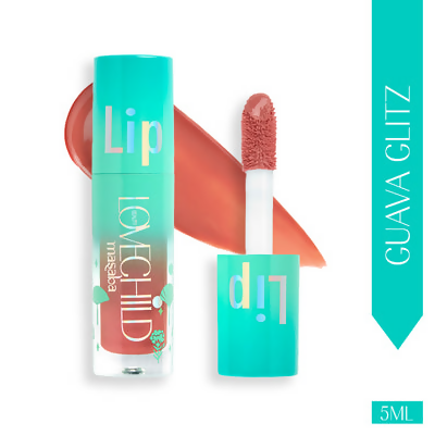 LoveChild By Masaba Gupta Lip Gelato Tinted Lip Oil - Guava Glitz - (Nude) | Grocsy