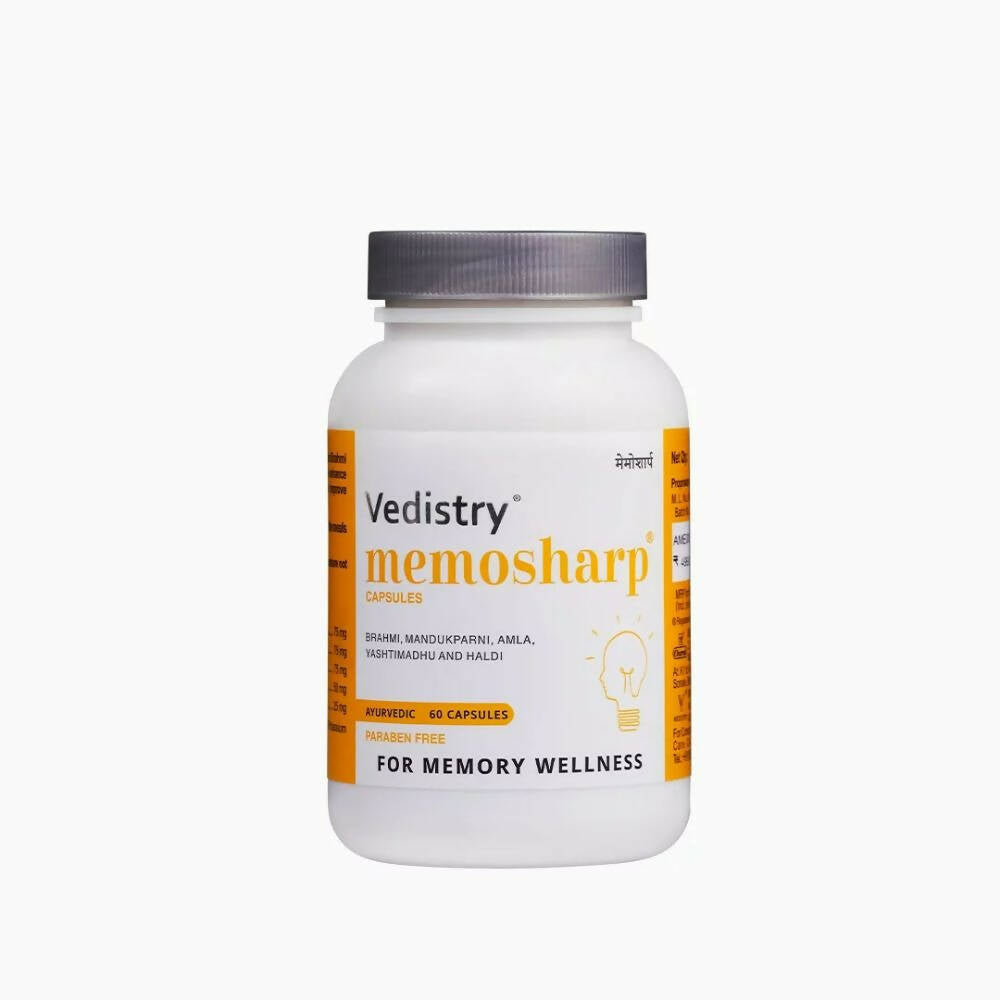 Vedistry Memosharp Capsules | Grocsy
