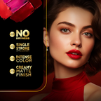 Faces Canada Comfy Matte Creme Lipstick - Livin It Up 16 | Grocsy