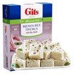 Gits Brown Rice Dhokla With Flax Seeds In Wholesome Mix | Grocsy