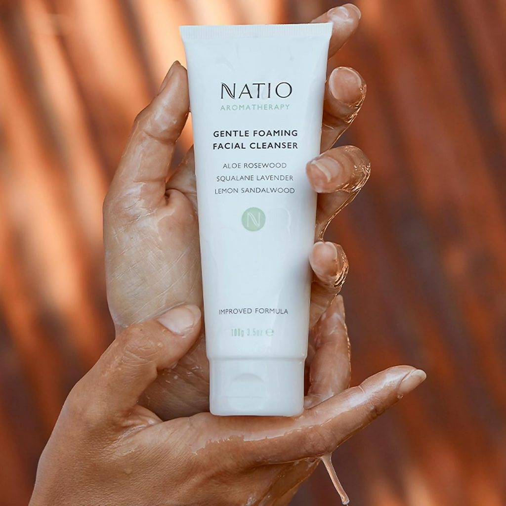 Natio Aromatherapy Gentle Foaming Facial Cleanser | Grocsy
