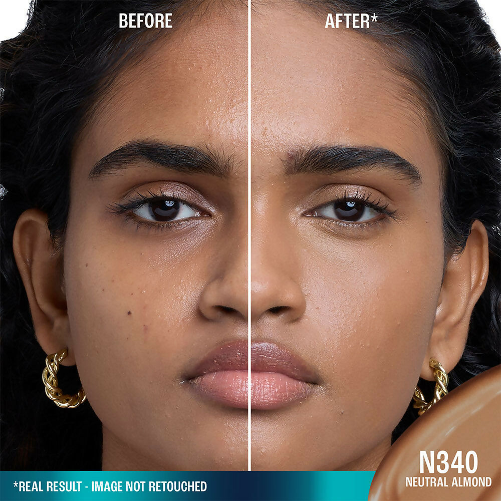 Lakme 9 To 5 Hya Matte Foundation + Hyaluronic Acid - Neutral Almond | Grocsy