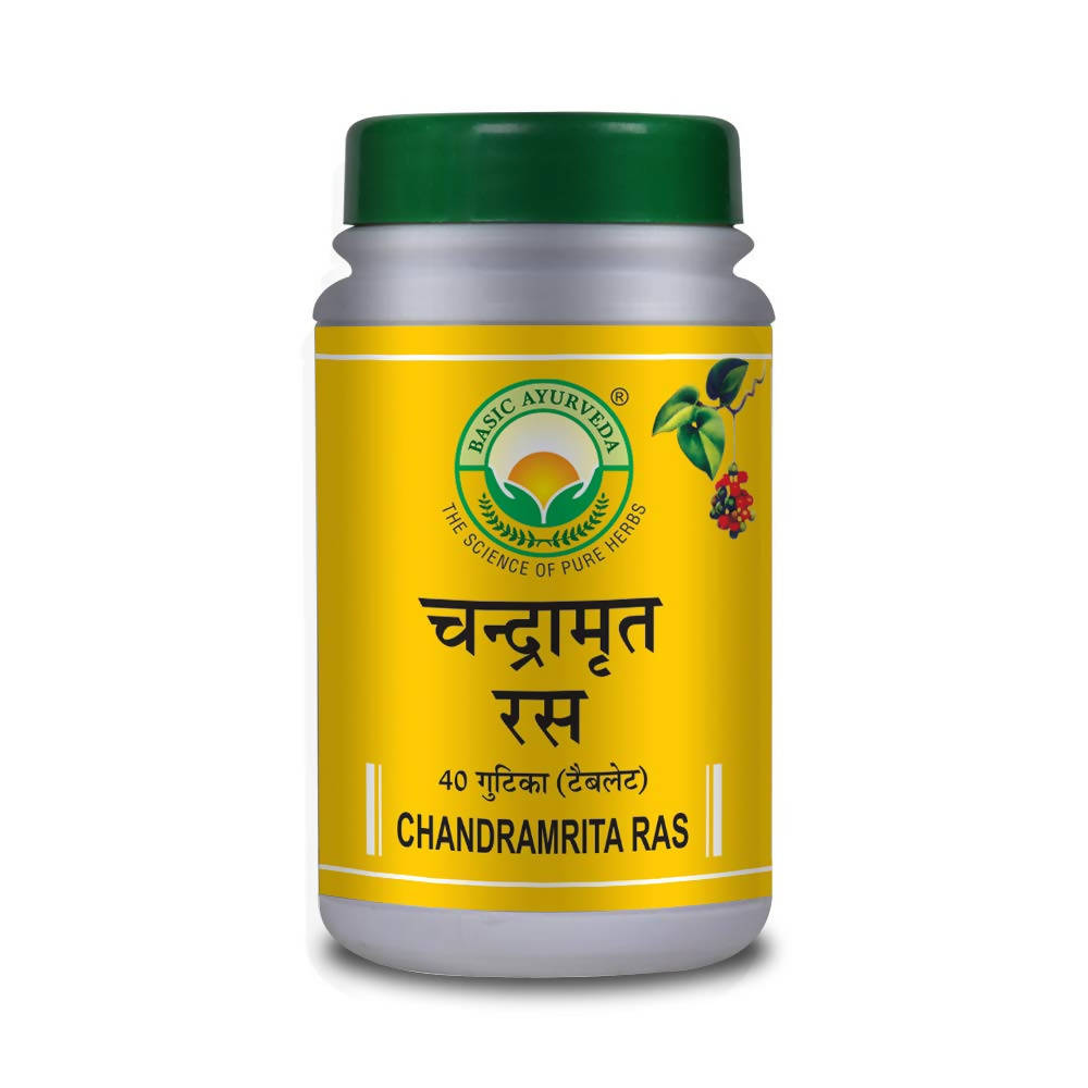 Basic Ayurveda Chandramrita Ras Tablet | Grocsy