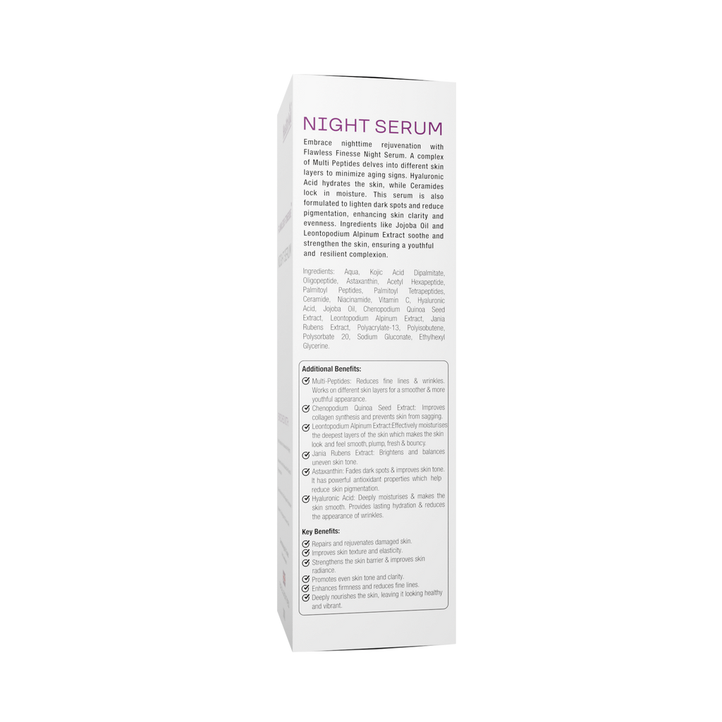 Flawless Finesse By HealthAid Night Serum | Grocsy