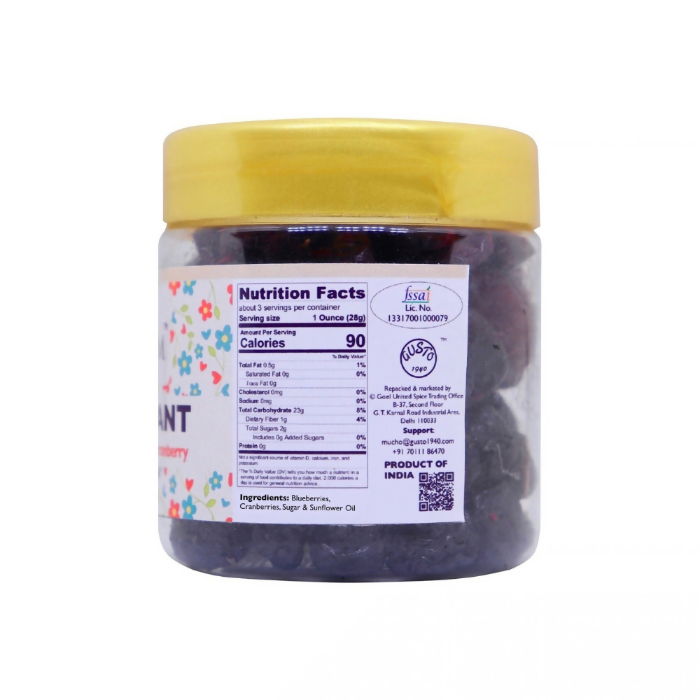 Tassyam Organics Anti Oxidant Berry Shot Blueberry & Cranberry | Grocsy