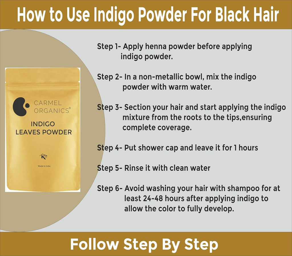 Carmel Organics Indigo Leaves Powder | Grocsy