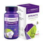 Siddhayu Ayurveda Spiruactiv Capsules with Spirulina | Grocsy