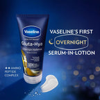 Vaseline Gluta-Hya Flawless Glow & Overnight Radiance Serum-In-Lotion Combo | Grocsy