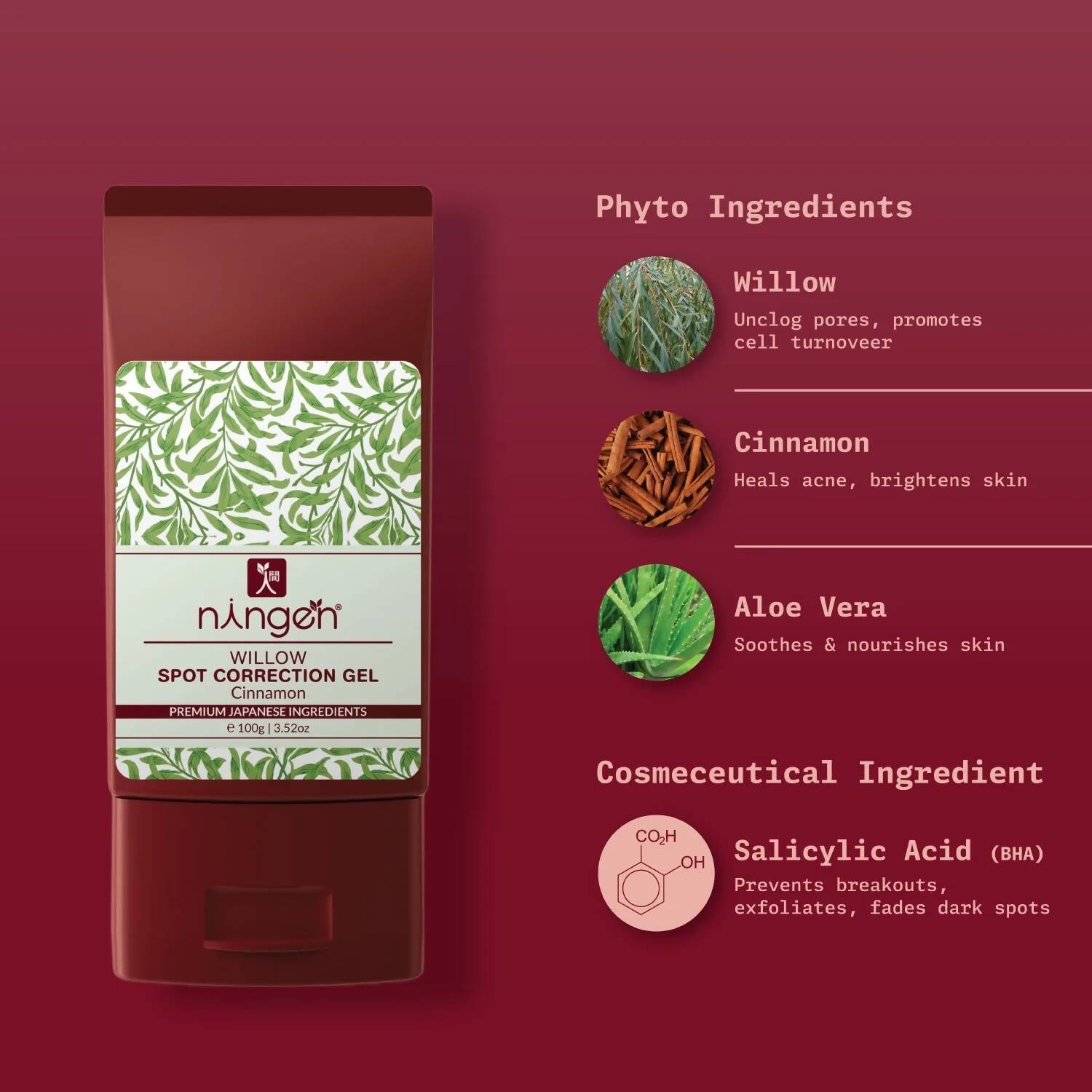 Ningen Acne Defense Kit | Grocsy