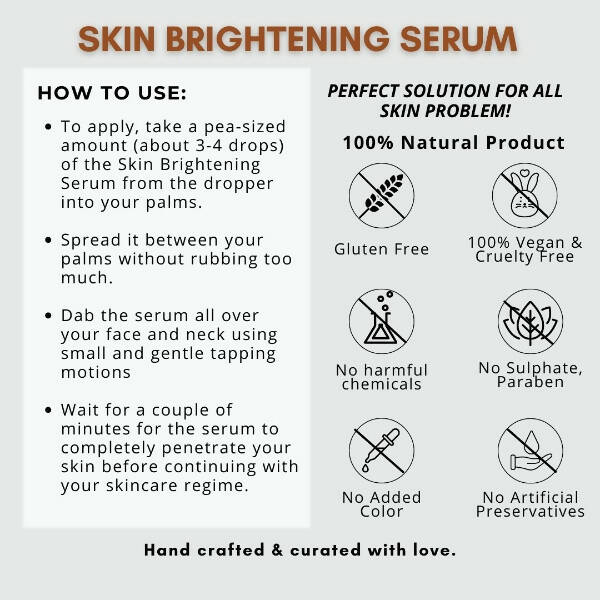 Organicos Skin Brightening Serum | Grocsy