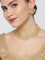Priyaasi Women Beads Gold-Polished Jewellery Set - Swadesiicart