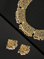 Priyaasi Women Beads Gold-Polished Jewellery Set - Noz2Toz
