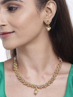 Priyaasi Women Pearls Beads Floral Jewellery Set - Swadesiicart
