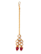 Priyaasi Women Kundan Gold-Polished Jewellery Set - Swadesiicart