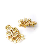 Priyaasi Women Kundan Beads Pearls Gold-Polished Traditional Jewellery Set - Swadesiicart