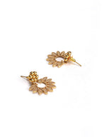 Priyaasi Women Gold-Polished Leaf Patterned Jewellery Set - Swadesiicart
