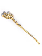 Priyaasi Women Kundan Gold-Polished Jewellery Set with MaangTikka - Swadesiicart