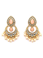 Priyaasi Women Pink Gold-Polished Jewellery Set - Swadesiicart