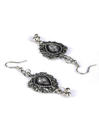 Priyaasi Women Kundan Stones Studded Silver Plated Jewellery Set - Swadesiicart