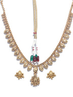 Priyaasi Women Gold-Polished Jewellery Set - Swadesiicart