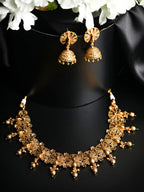 Priyaasi Women Emerald Gold-Polished Jewellery Set - Swadesiicart