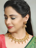 Priyaasi Women Emerald Gold-Polished Jewellery Set - Noz2Toz