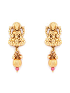 Priyaasi Women Traditional Gold-Polished Laxmi Jewellery Set - Swadesiicart