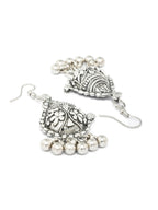 Priyaasi Women Tribal Floral Oxidised Jewellery Set - Swadesiicart