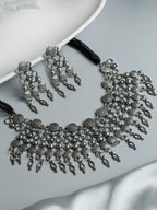 Priyaasi Women Tribal Coin Style Oxidised Jewellery Set - Noz2Toz