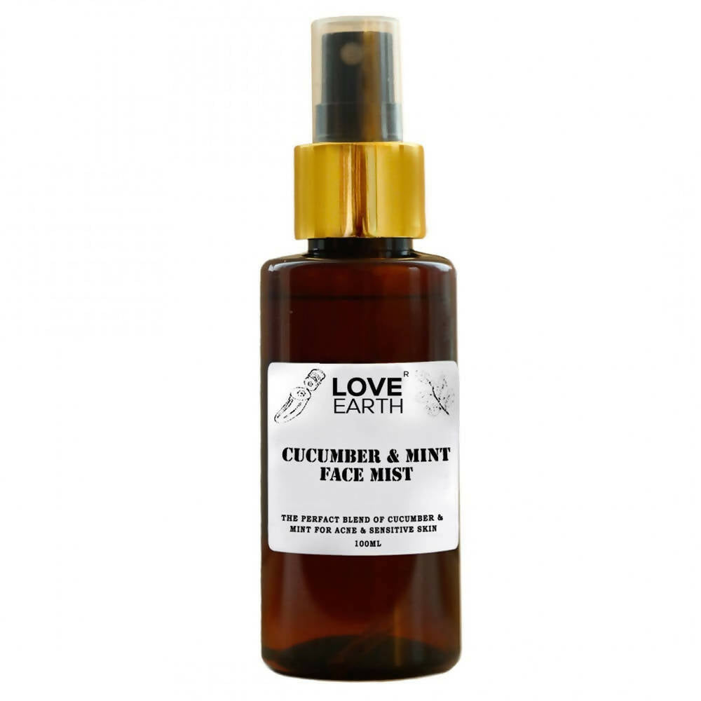 Love Earth Cucumber & Mint Face Mist | Grocsy
