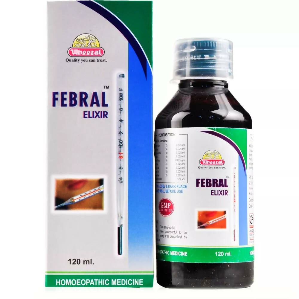 Wheezal Homeopathy Febral Elixir Syrup | Grocsy