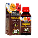 Basic Ayurveda Keshu Gold Hair Oil | Grocsy