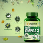 Himalayan Organics Vegan Omega 3 Vegetarian Capsules | Grocsy