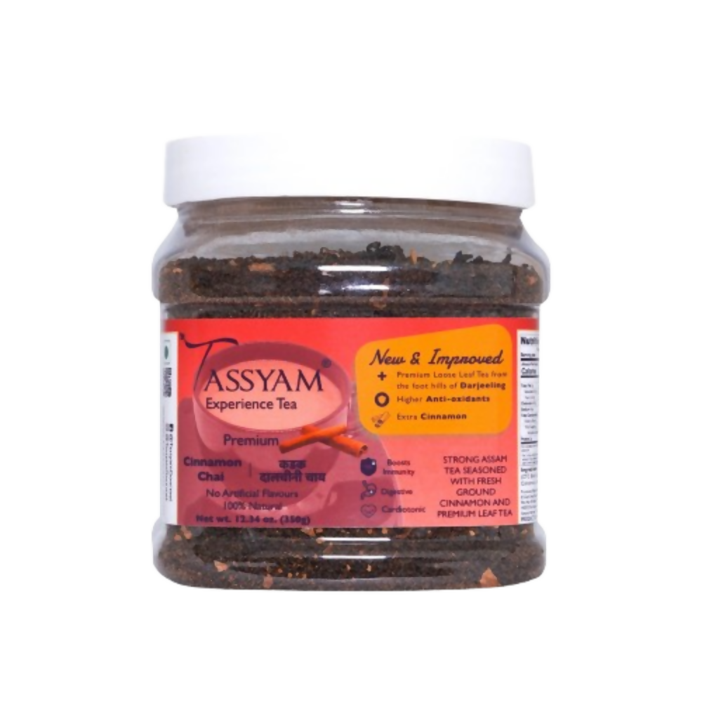 Tassyam Organics Strong Assam Cinnamon - Jar | Grocsy