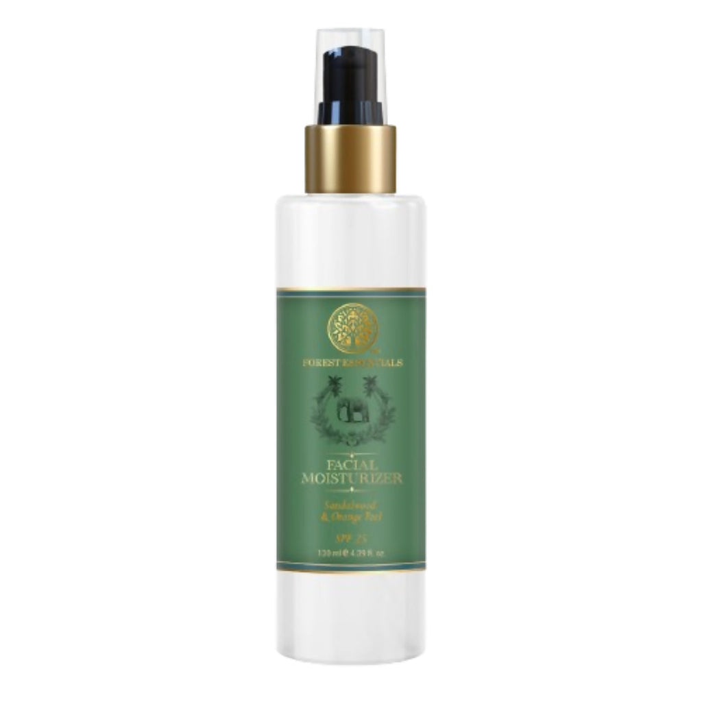 Forest Essentials Hydrating Facial Moisturizer Sandalwood & Orange Peel With SPF 30, PA ++ | Grocsy