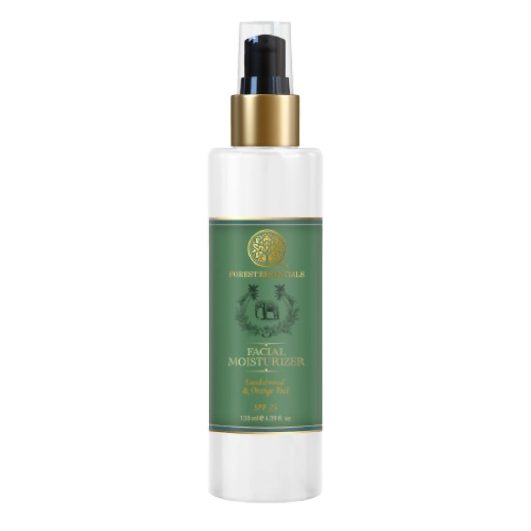 Forest Essentials Hydrating Facial Moisturizer Sandalwood & Orange Peel With SPF 30, PA ++ | Grocsy