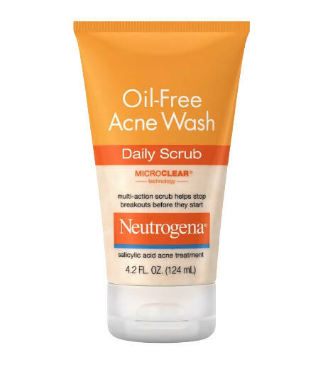 Neutrogena Oil-Fresh Acne Wash Daily Scrub | Grocsy
