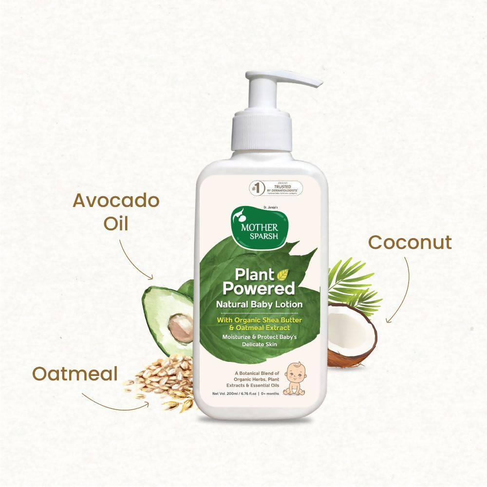 Mother Sparsh Plant Powered Natural Baby Lotion | Grocsy